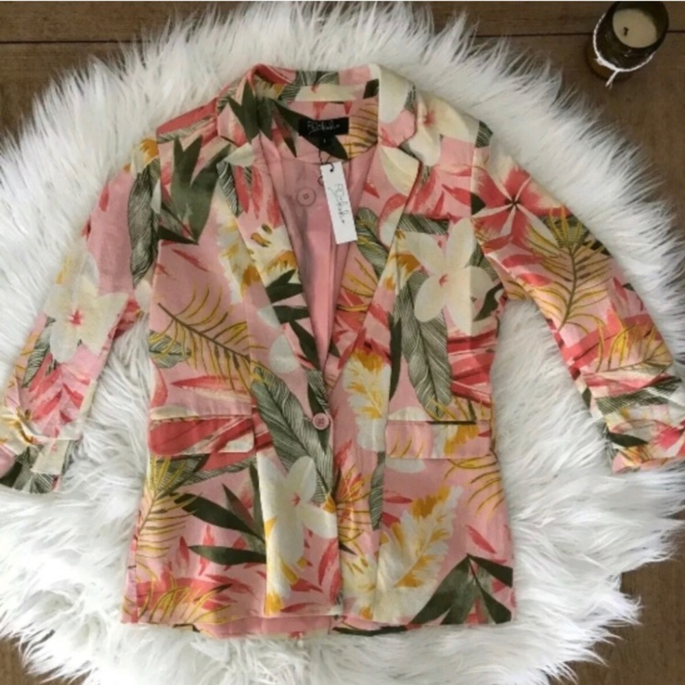 New rd & koko floral blazer